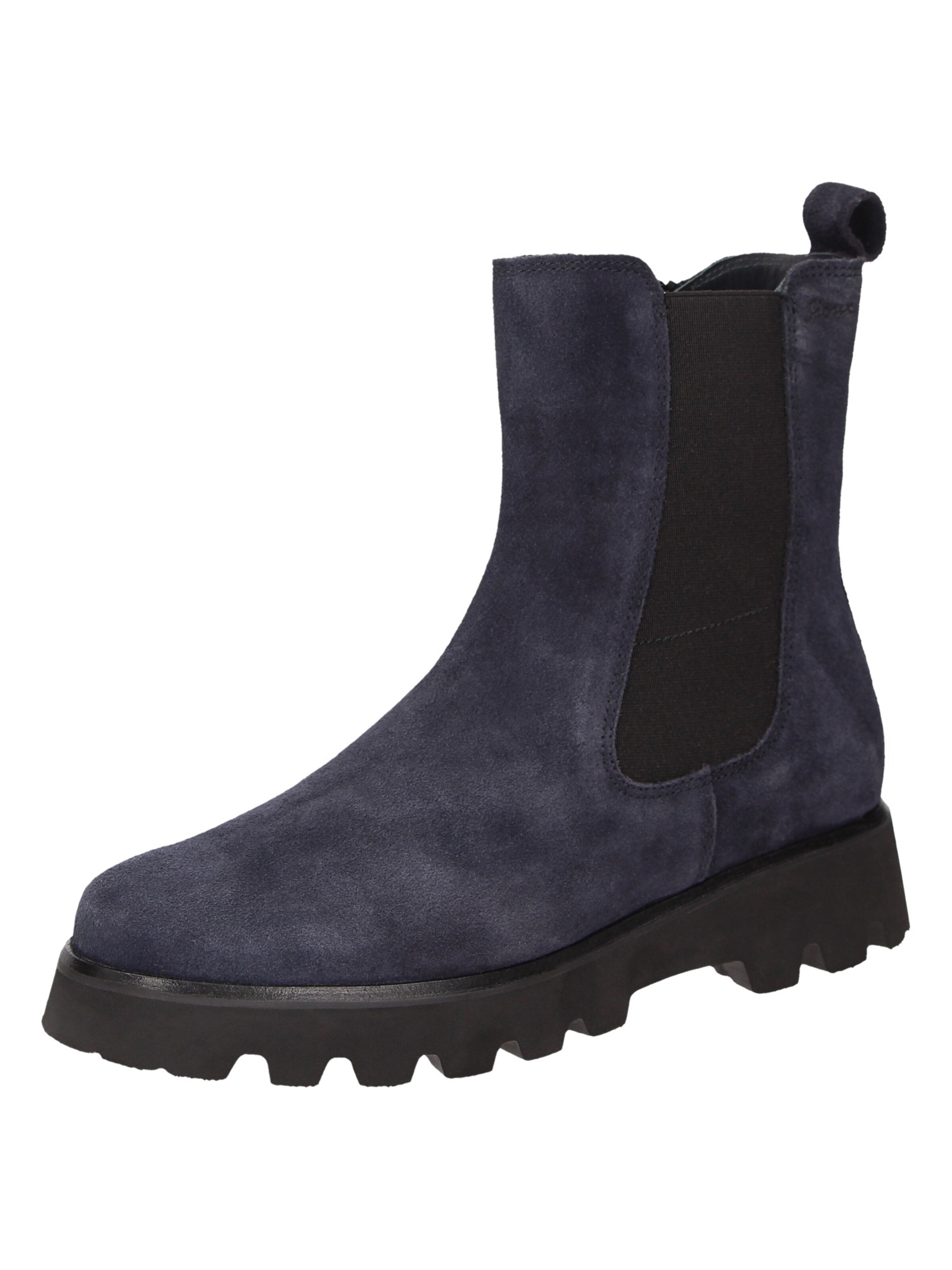 SIOUX Chelsea Boots in Blau: Vorderseite