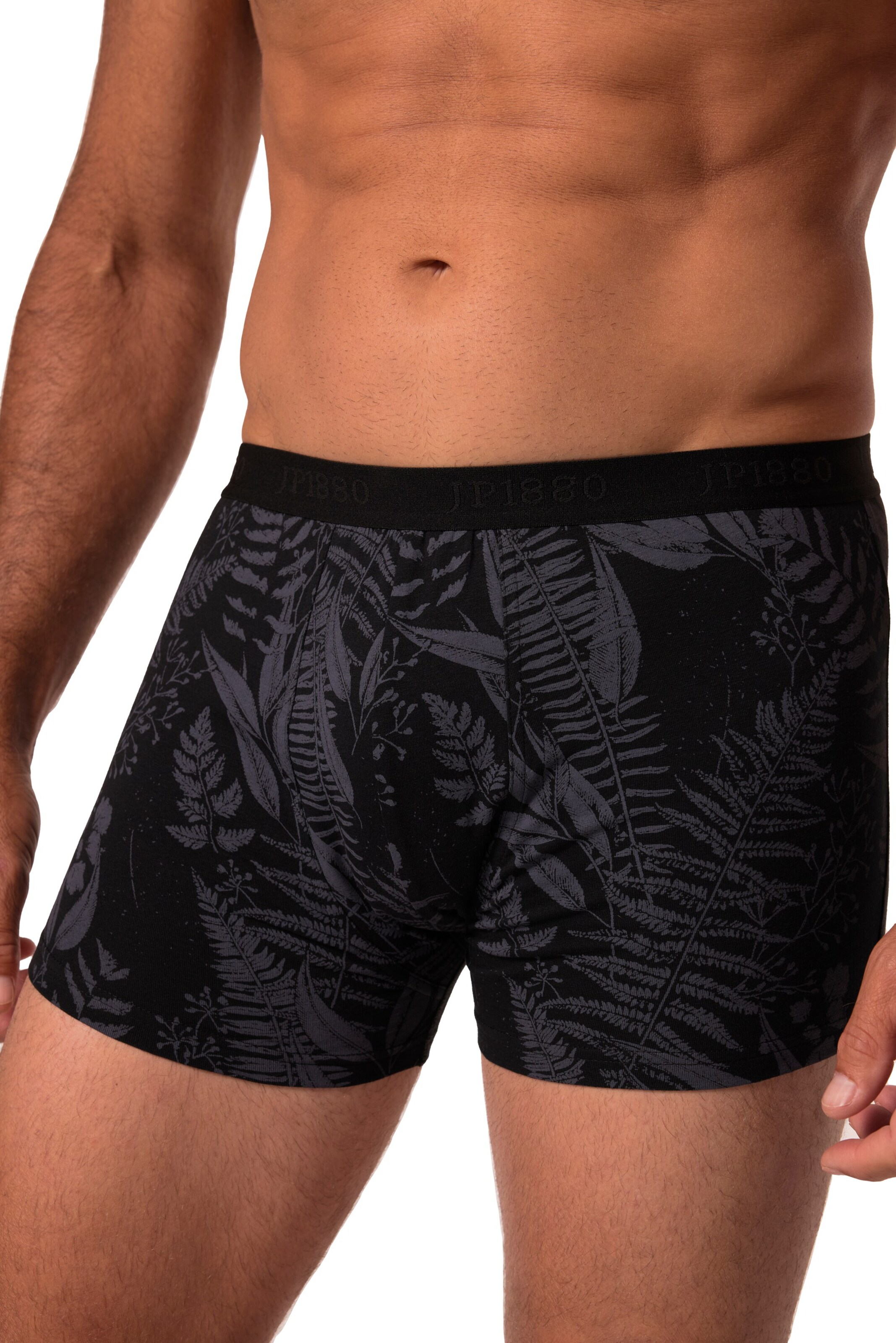 JP1880 Boxershorts in Grijs: voorkant