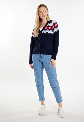 DreiMaster Maritim Knit cardigan in Blue