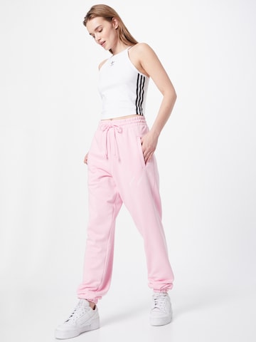 rožinė ADIDAS ORIGINALS Laisvas Kelnės