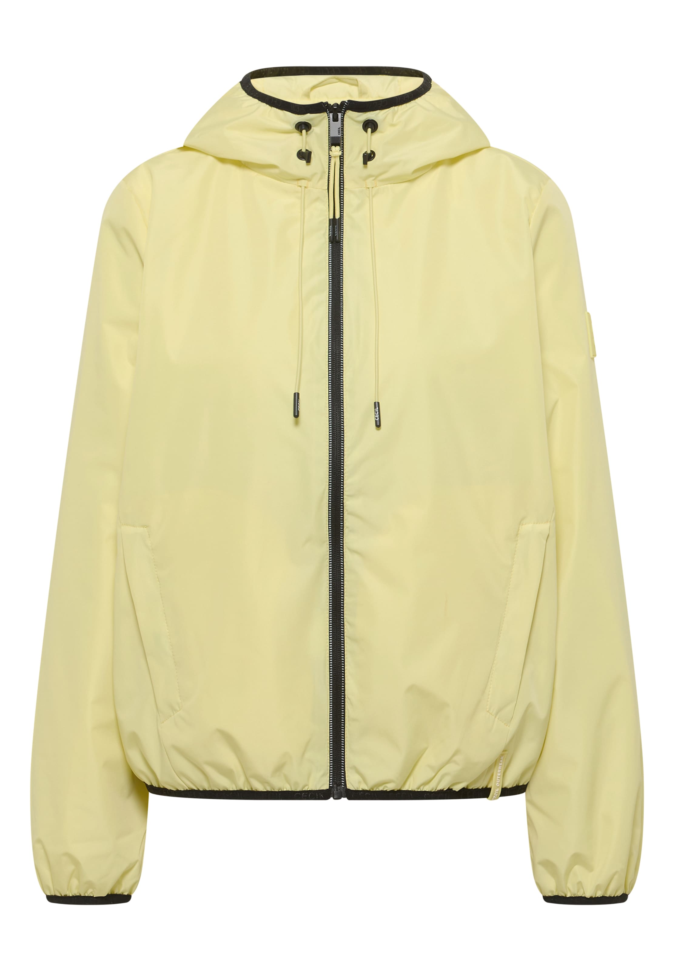 CECIL Between-Season Jacket in Yellow: front