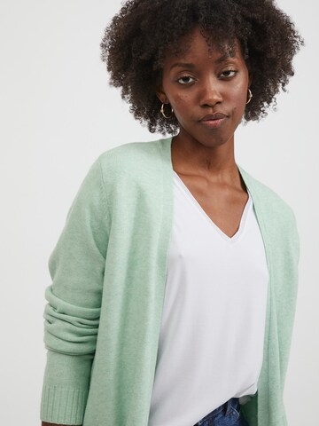 VILA Knitted Coat 'Ril' in Green