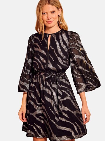 Abito di love & roses in nero: frontale