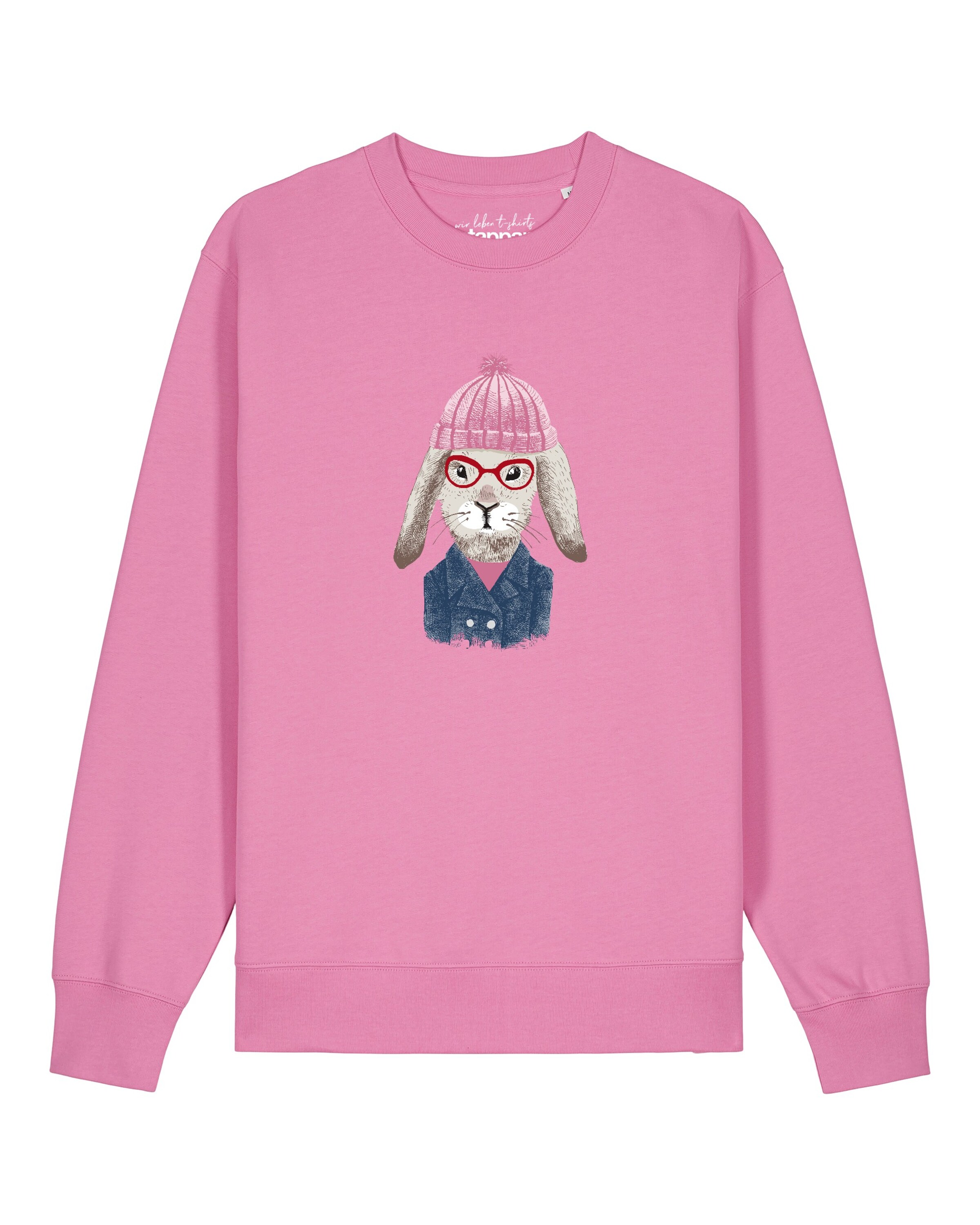 Watapparel Sweatshirt in Roze: voorkant