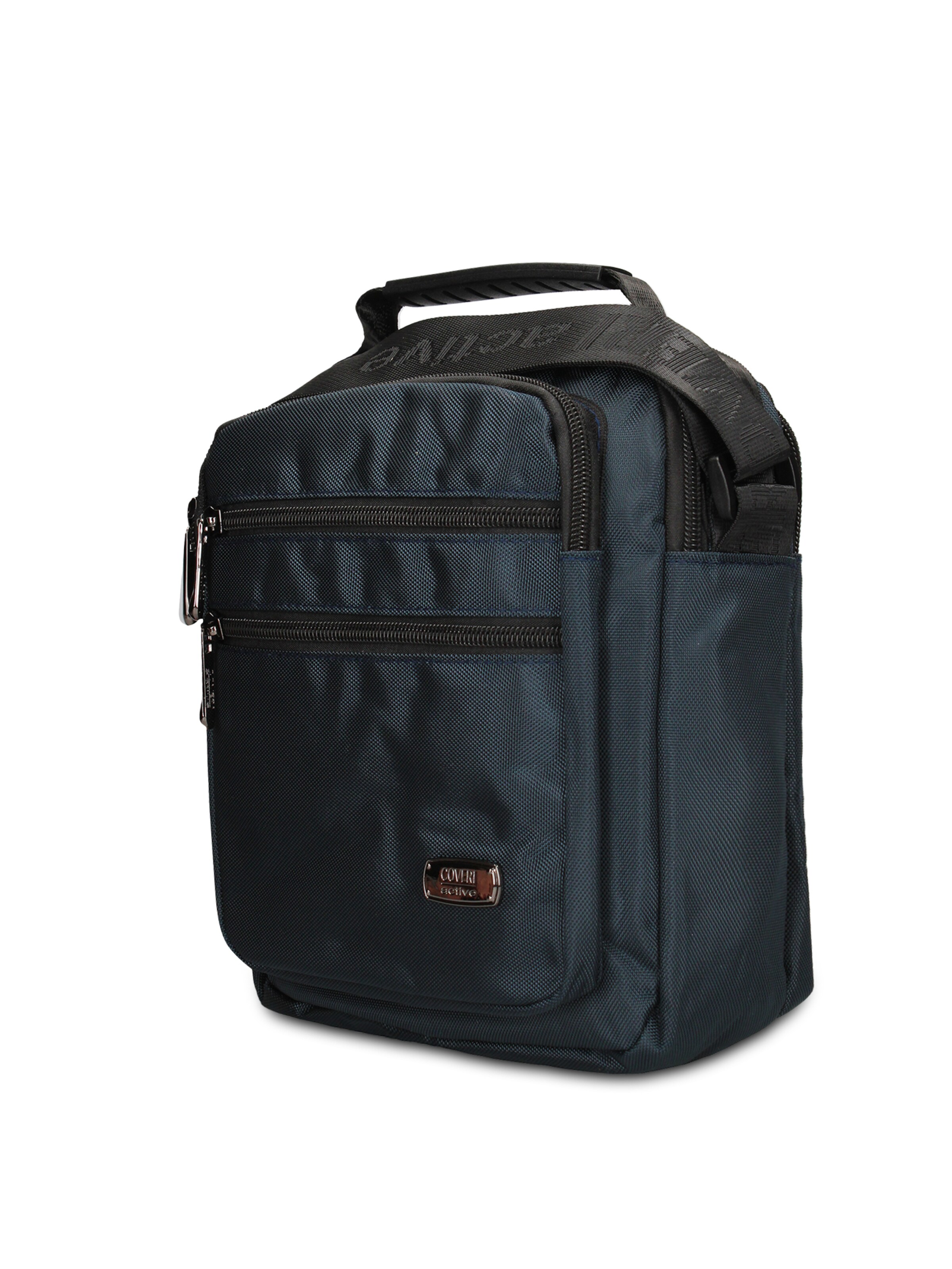 Borsa a tracolla 'Borsa a Tracolla Uomo Coveri Collection Vegan Leather' di Coveri Collection in blu