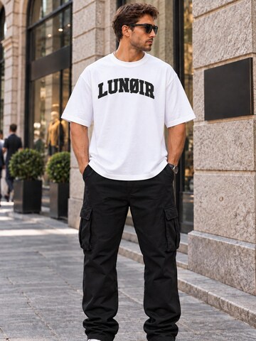 T-Shirt 'Only You Know the Fight' LUNØIR Studio en blanc