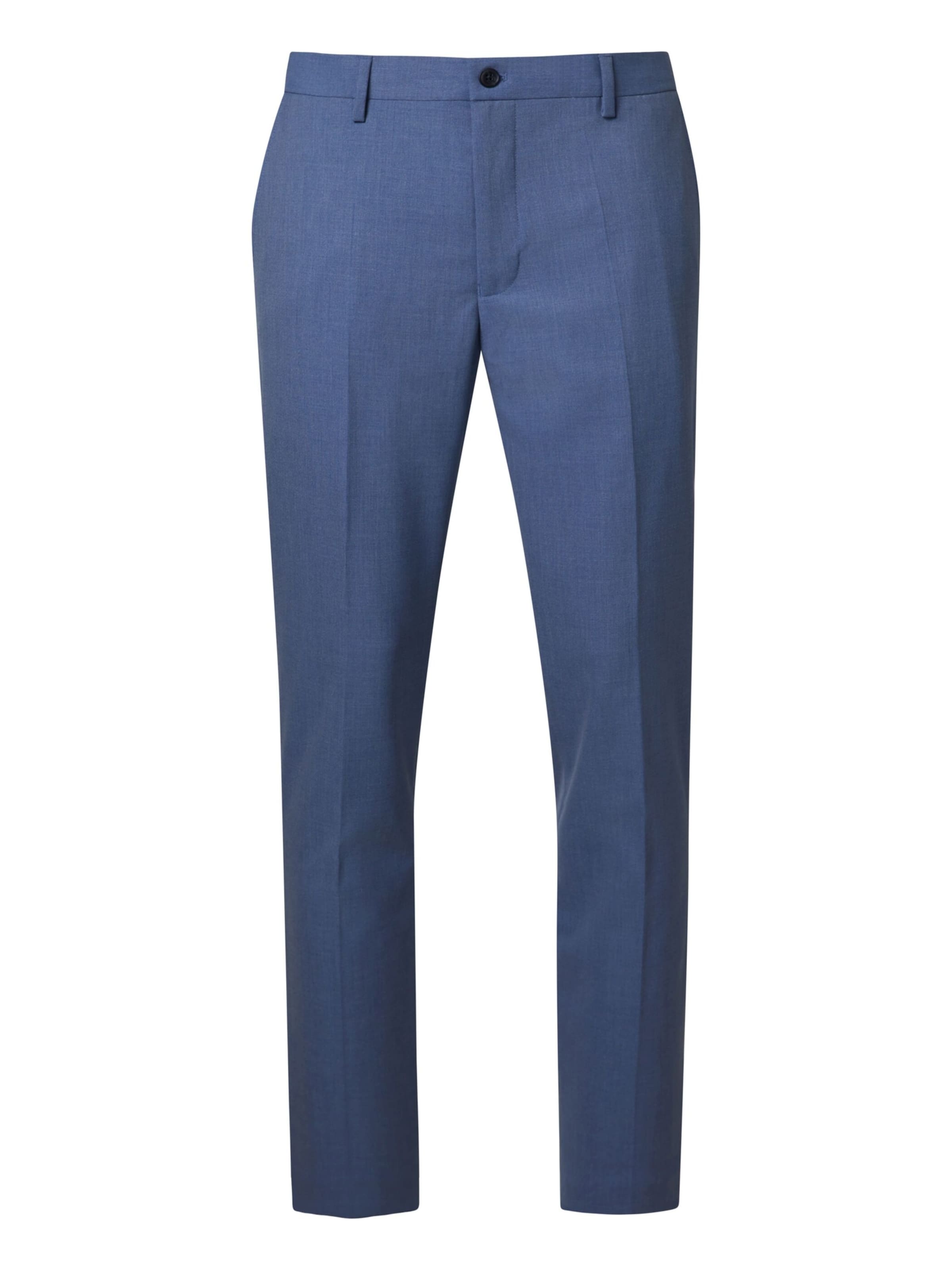 PIERRE CARDIN Regular Pantalon 'Bertrand' in Blauw: voorkant