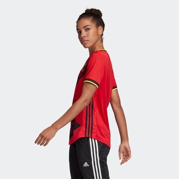 ADIDAS SPORTSWEAR - Camisola de futebol 'RBFA Belgien Home EM 2020' em vermelho