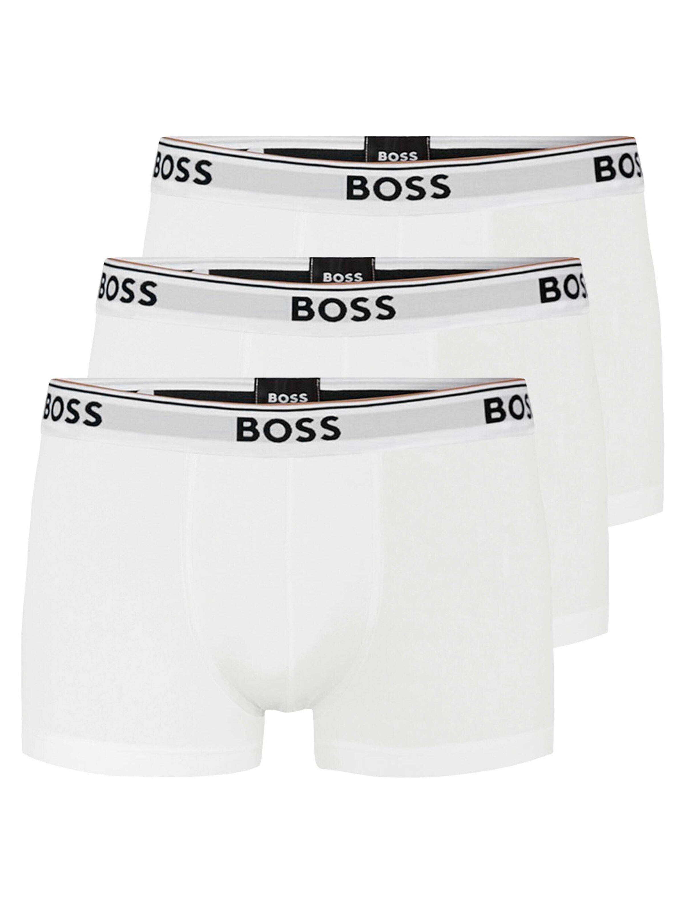 BOSS Boxer shorts 'Power Trunks' in White: front