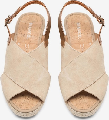 Sandales 'ANJA' Bianco en beige