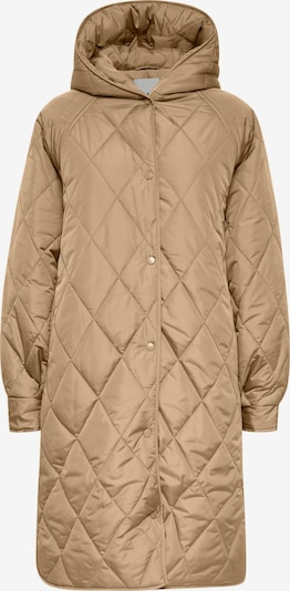 ICHI Übergangsmantel in hellbraun, Produktansicht