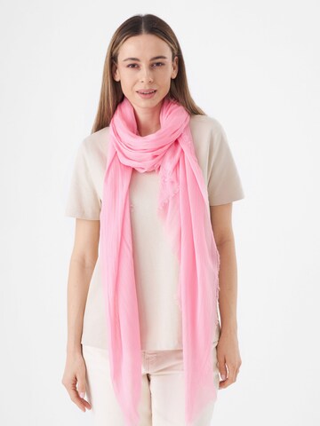 CODELLO Scarf in Pink: front