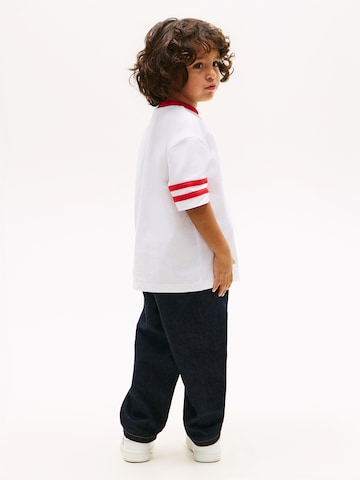 T-Shirt 'TAKE IT EASY' TOMMY HILFIGER en blanc