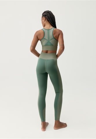 Born Living Yoga Bustier Sport-BH 'Buddha' in Grün