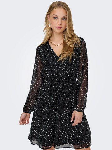 Robe 'CERA' ONLY en noir : devant