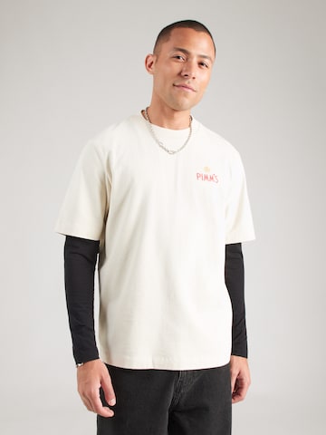 Abercrombie & Fitch - Camisa 'PIMMS' em branco