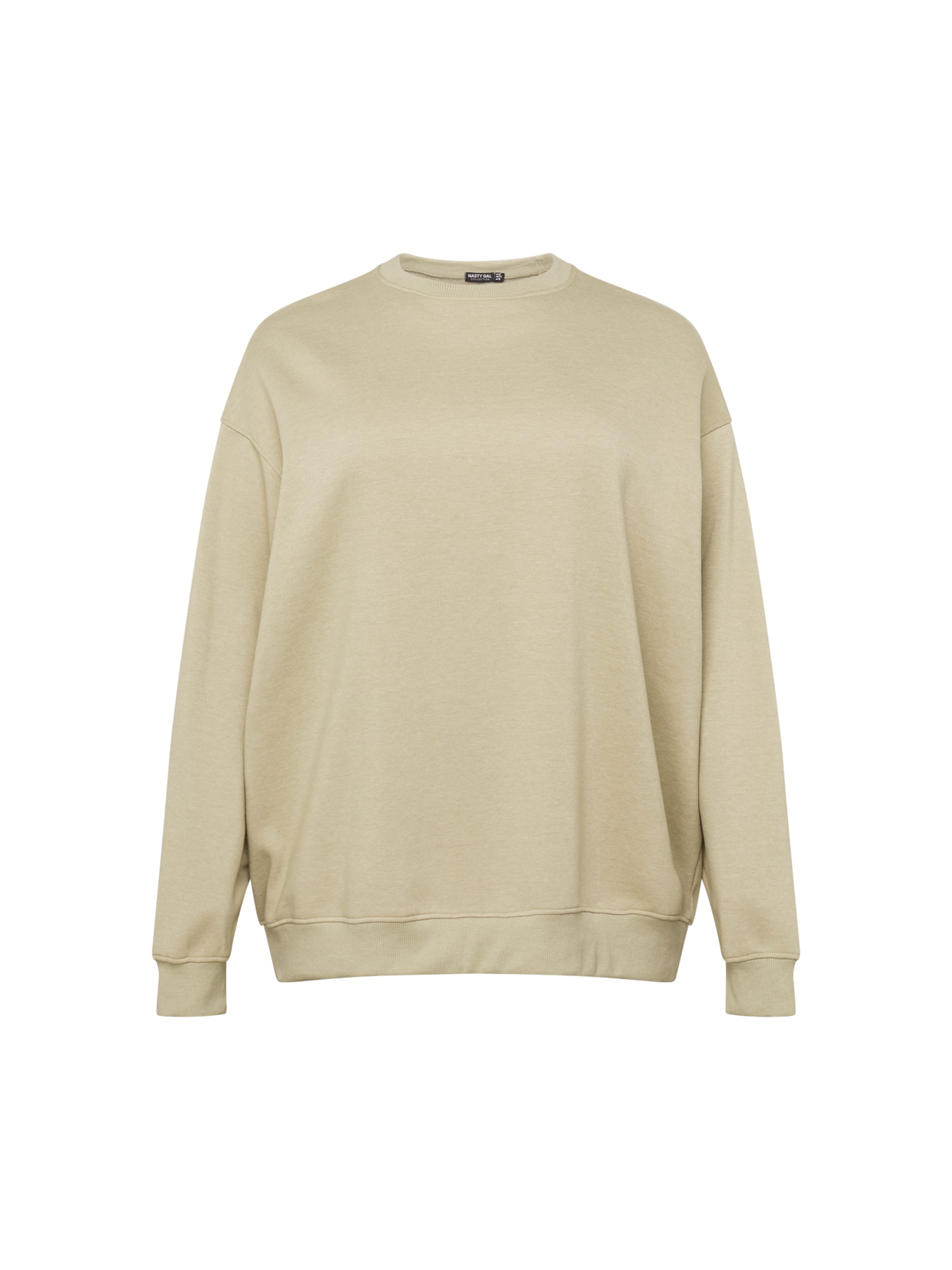 žalia Nasty Gal Plus Megztinis be užsegimo: priekis