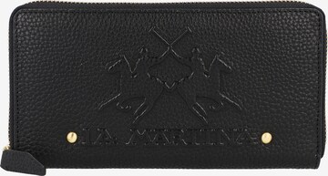 La Martina Wallet 'Marisol ' in Black: front