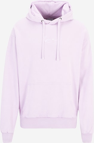Sweat-shirt Karl Kani en violet : devant
