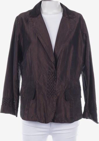 Uli Schneider Blazer in XL in Brown: front