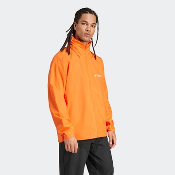 ADIDAS TERREX Outdoor jacket 'Ess' in Orange