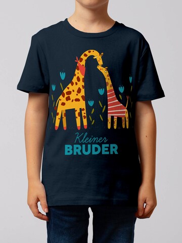 T-Shirt watabout.kids en bleu