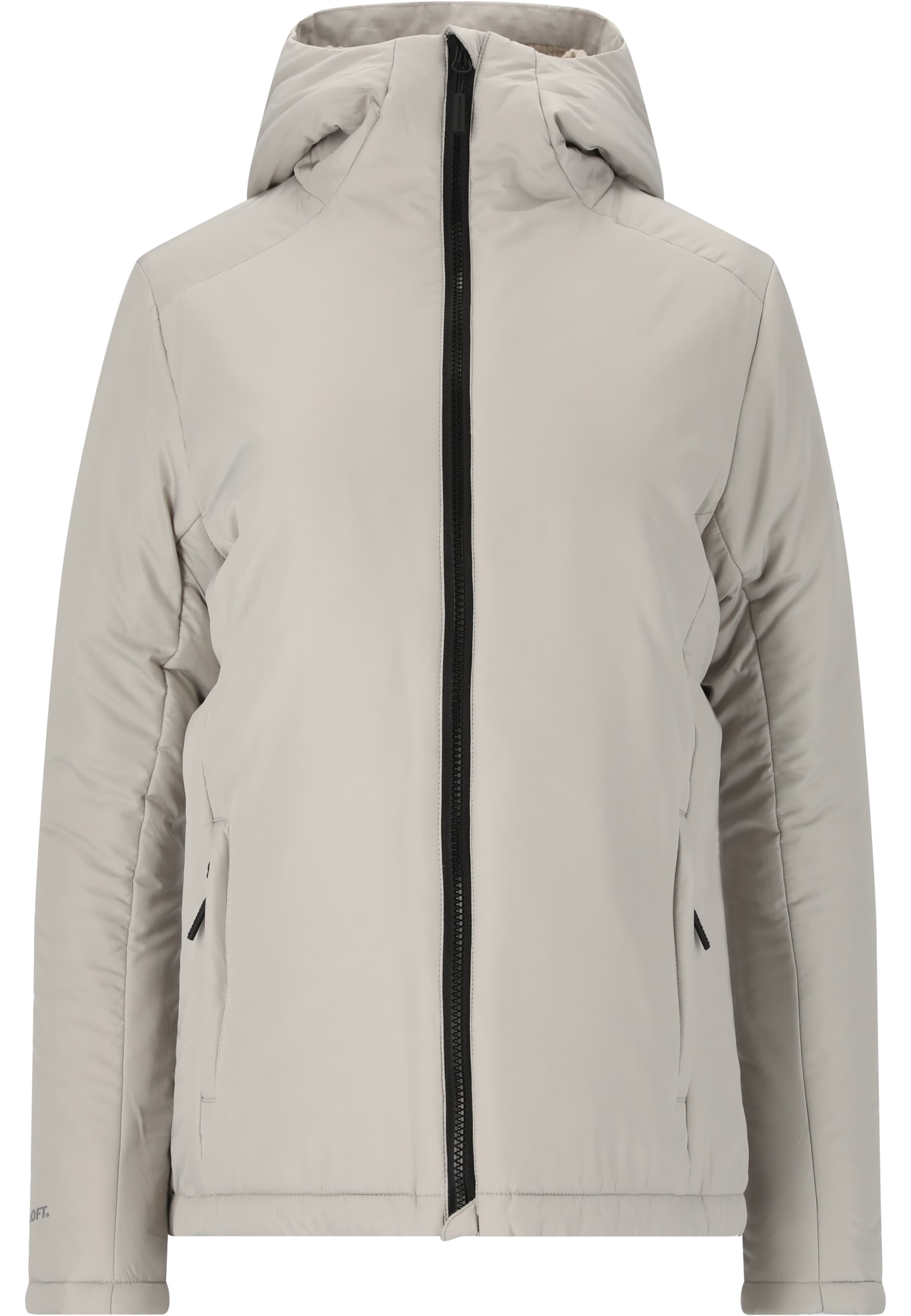 ENDURANCE Sports jacket 'Lila' in Beige: front
