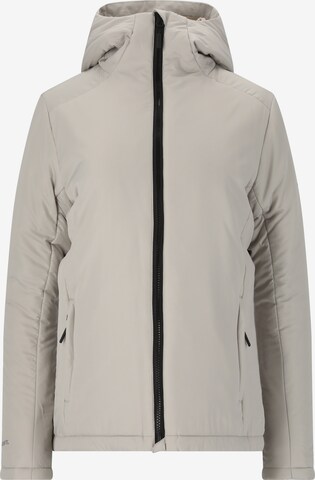 ENDURANCE Athletic Jacket 'Lila' in Beige: front