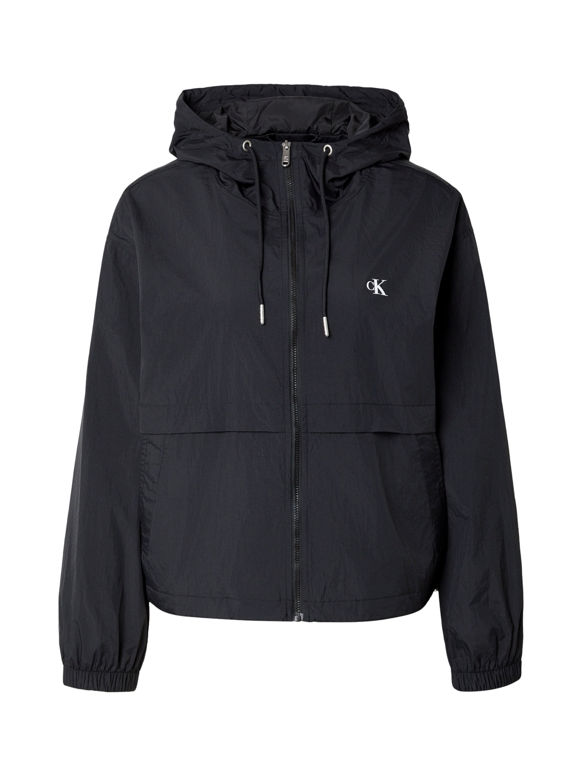 Calvin Klein Jeans Välikausitakki värissä musta: etupuoli