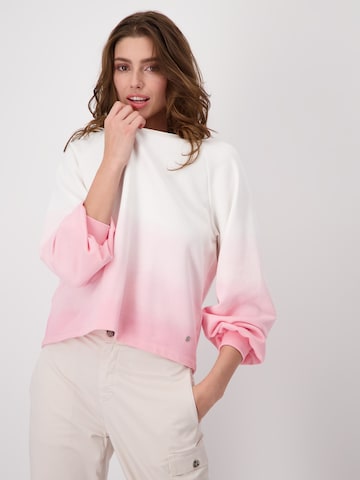 monari T-shirt i rosa: framsida