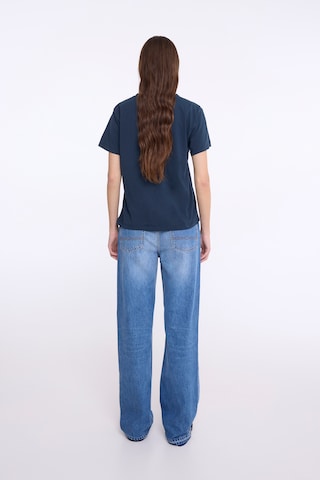 Ball Shirts 'SATINO' i blå