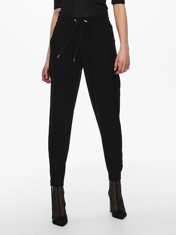 ONLY Tapered Trousers 'Kelda-Emery' in Black: front