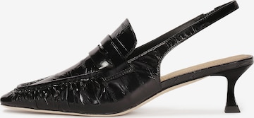 Kazar Studio - Sapatos de salto em preto: frente