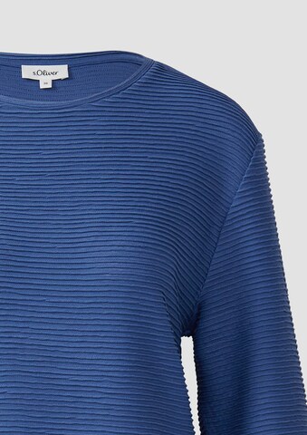 s.Oliver Sweatshirt in Blau