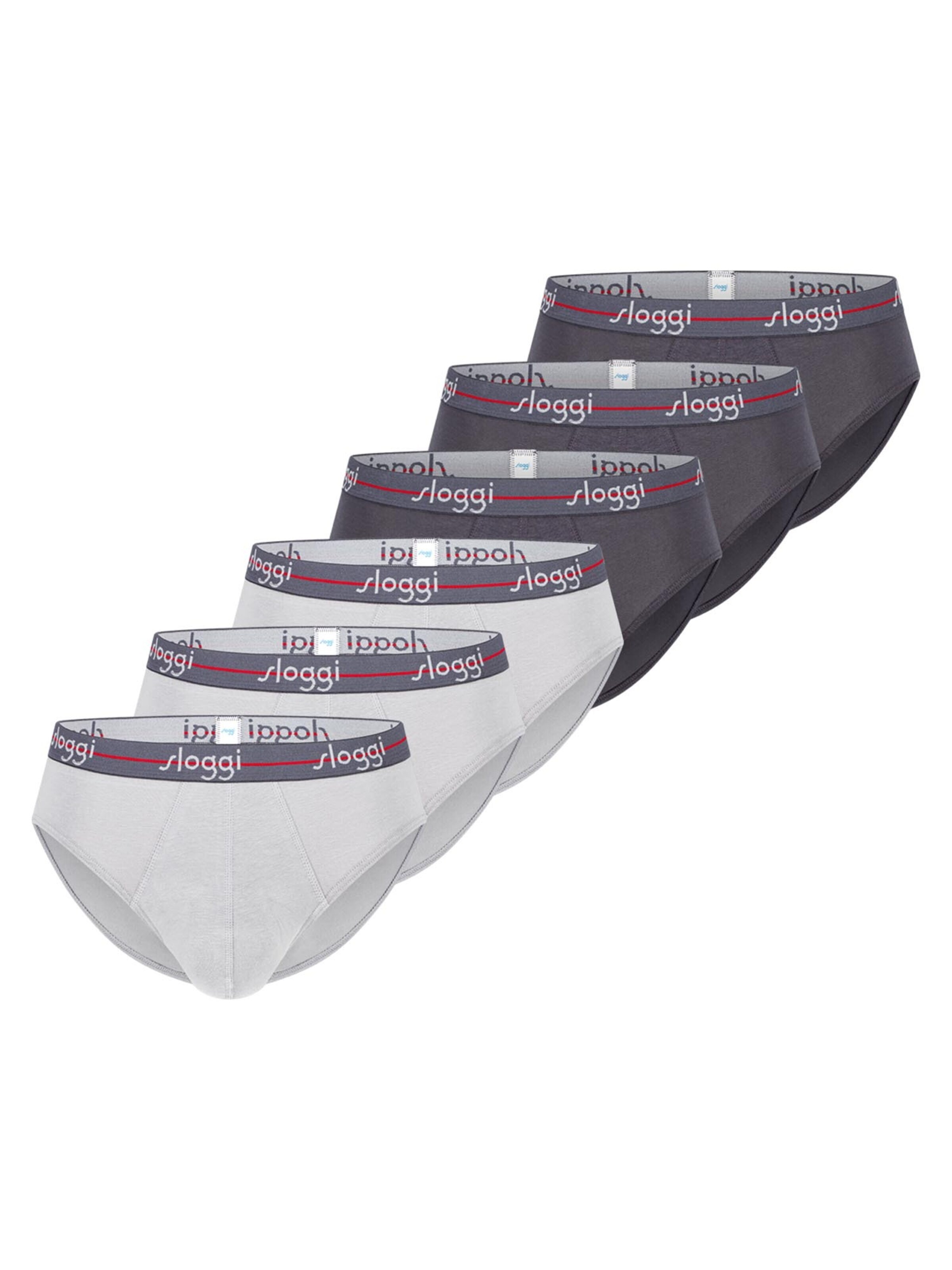 SLOGGI Slip 'Start'‌‌‌‌‌‌‌‌‌‌ in Grau: Vorderseite