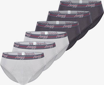 SLOGGI Slip 'Start' in Grau: Vorderseite