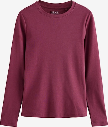 Next Shirt in Rot: Vorderseite