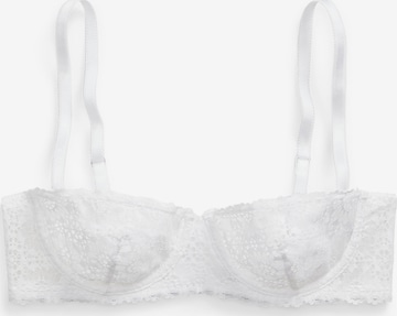Soutien-gorge ' BALCONETTE BRA ' Polo Ralph Lauren en blanc : devant