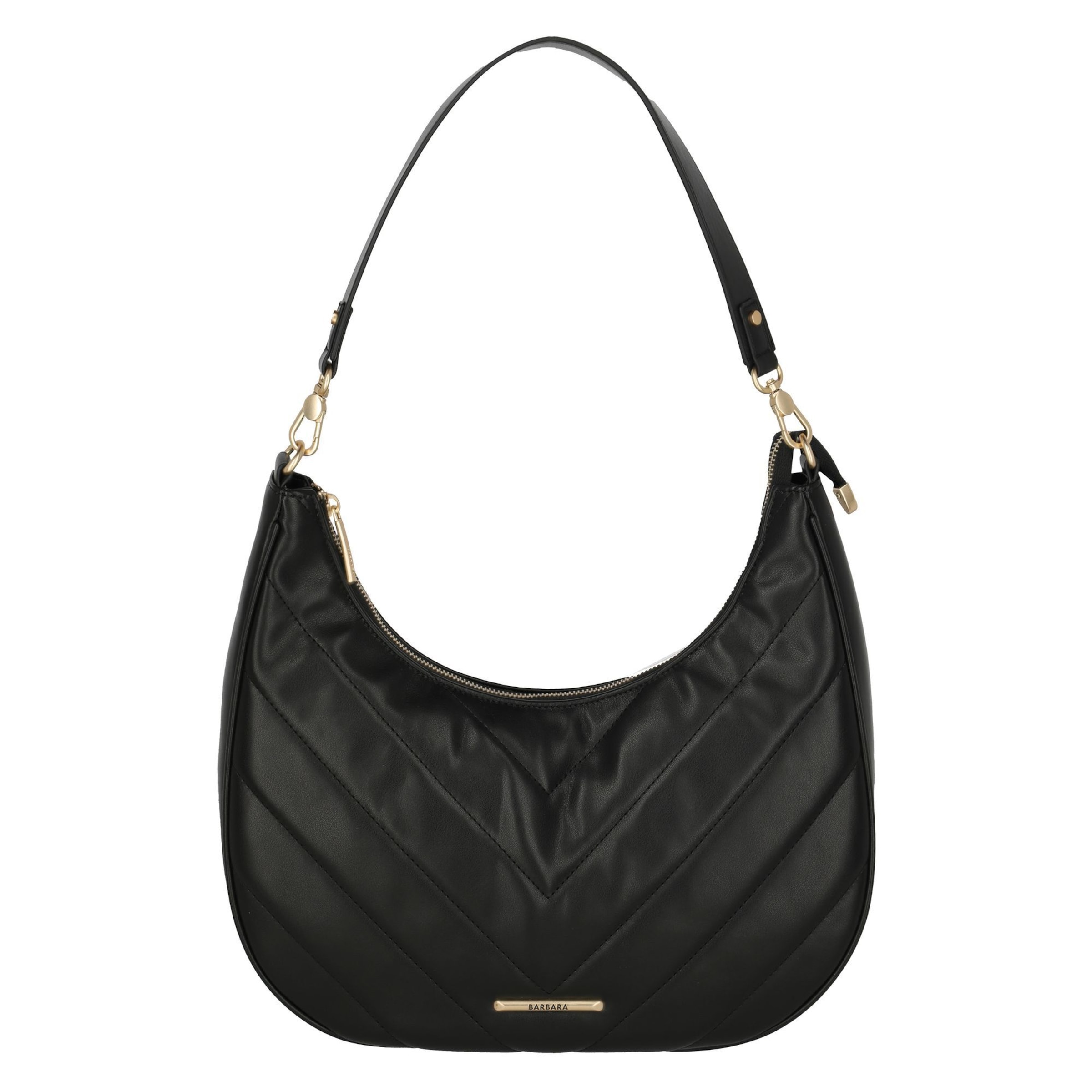 TRAVELITE Schoudertas 'Barbara Cozy' in Zwart: voorkant