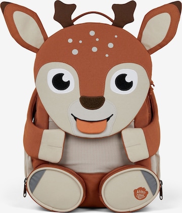 Affenzahn Backpack 'Großer Freund' in Brown: front