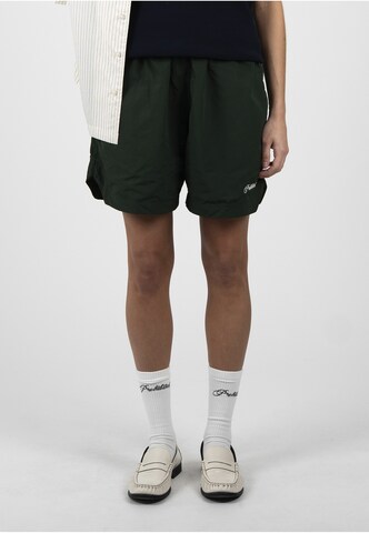 Wide Leg Pantalon 'Low Tide' Prohibited en vert