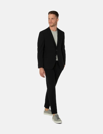 Thomas Goodwin Slim fit Suit in Black: front