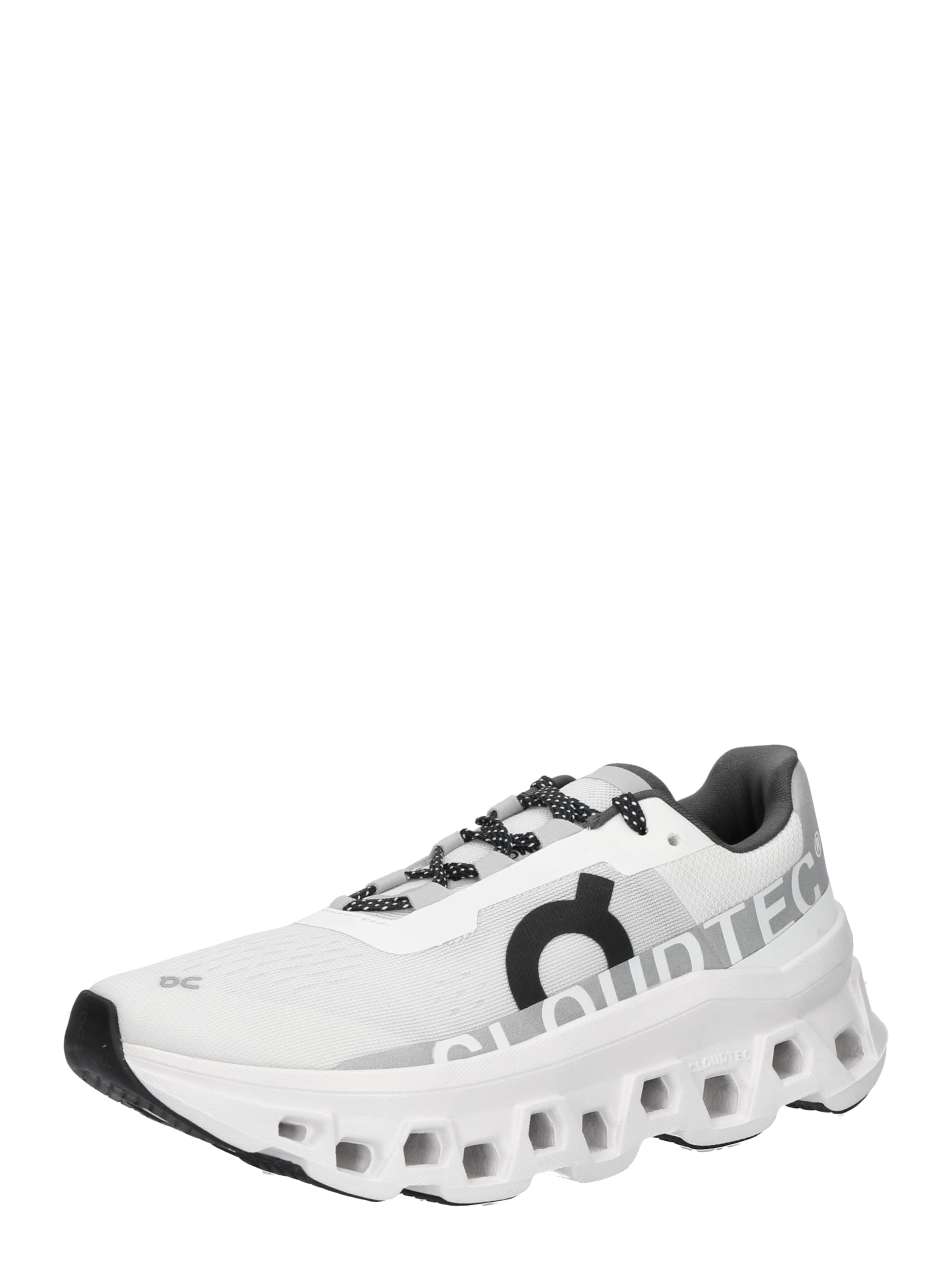 On - Zapatillas de running &#x27;Cloudmonster&#x27; en blanco: frente