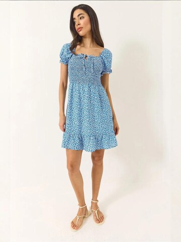 Robe Bianco Lucci en bleu