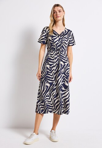 STREET ONE Summer Dress in Blue: front