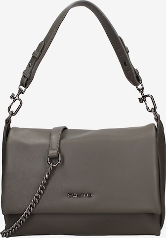 Borsa a spalla di Custo Barcelona in grigio: frontale