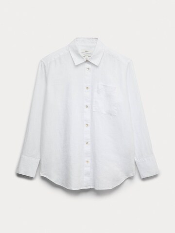 Marks & Spencer Bluse in Weiß: Vorderseite