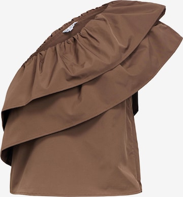 Top di OBJECT in marrone: frontale