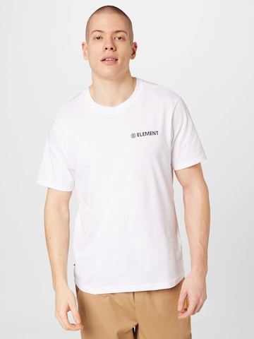 ELEMENT T-Shirt 'BLAZIN' in Weiß: predná strana