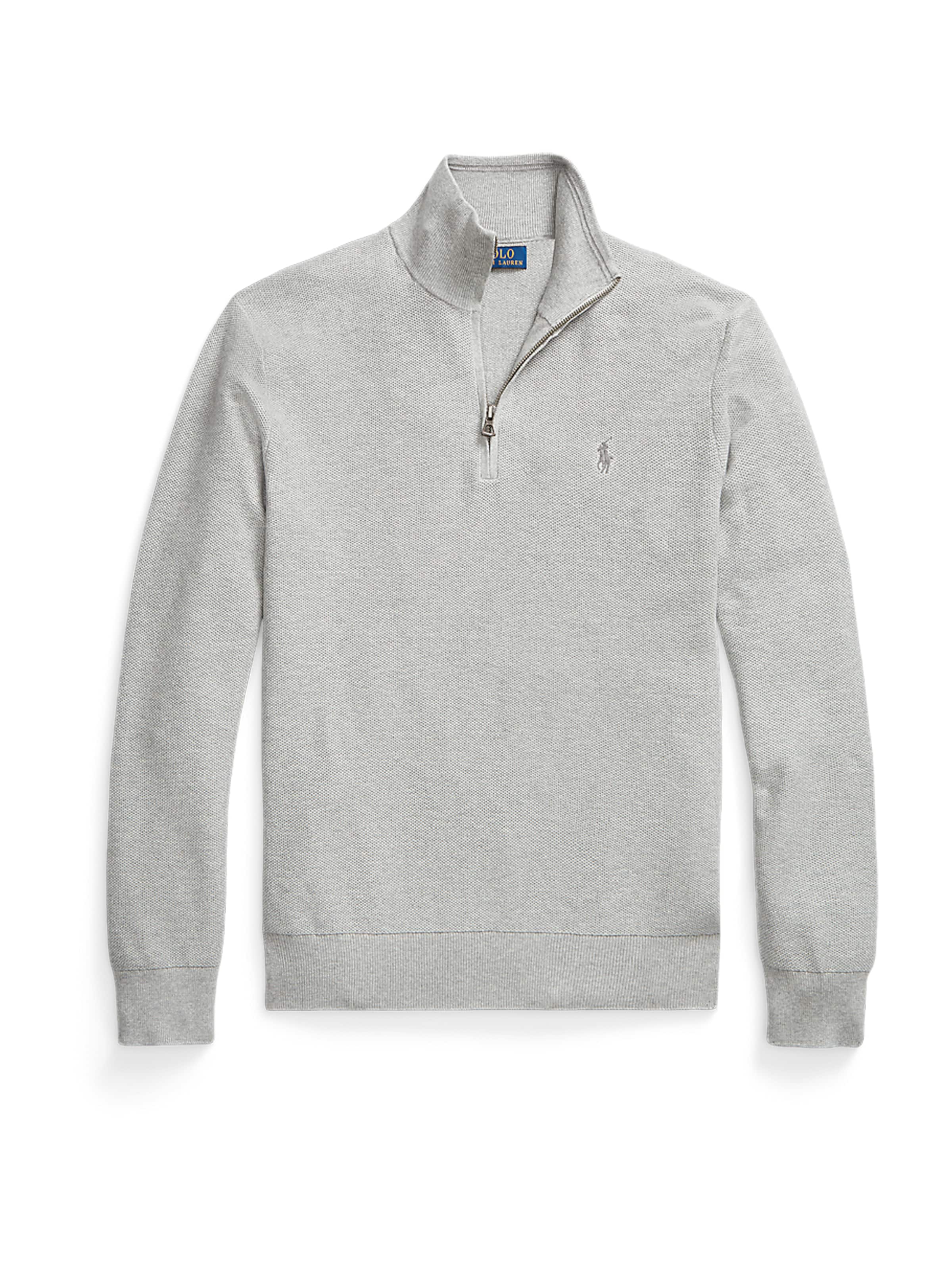 Pull-over Polo Ralph Lauren en gris : devant